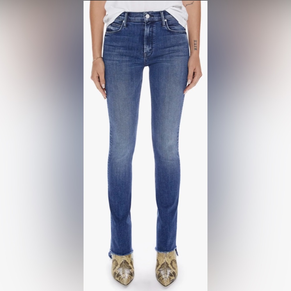 MOTHER  The Runaway Step Fray Jean in Manana Mi Amour Women’s 28